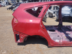 Quarter wing rear right Toyota Prius V 12-17 red, on the body, bumps