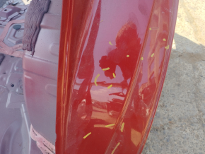 Quarter wing rear left Toyota Prius V 12-17 red, on the body, dents, bumps