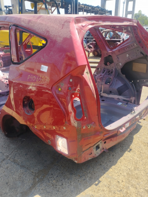 Quarter wing rear left Toyota Prius V 12-17 red, on the body, dents, bumps