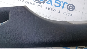 Door sill trim left VW CC 08-17 black, with chrome inserts, scratches