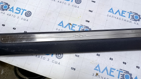 Door sill trim right VW CC 08-17 black, with chrome inserts, scratches