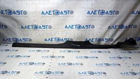 Door sill trim right VW CC 08-17 black, with chrome inserts, scratches