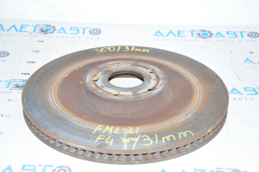 Front left brake disc Ford Mustang Mach-E 21-23 rusty, 360/31mm