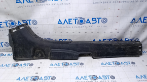 Door sill trim front left Honda CRZ 11-16 black, scratches