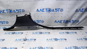 Door sill trim front left inner BMW X5 E70 07-13 black, scratches