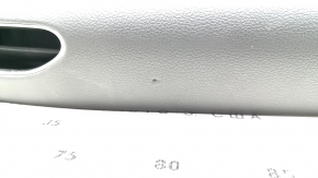 Front panel trim with deflectors right Hyundai Sonata 20-22 gray under Start-stop, pokes