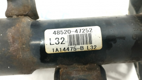 Shock absorber front left Toyota Prius V 12-17 rusty
