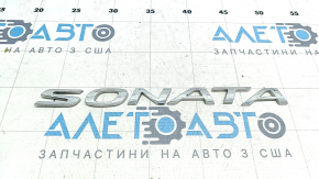 Emblem inscription SONATA trunk lid Hyundai Sonata 20-23