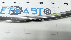 Upper front left door molding Honda CRV 23 - chrome, dented