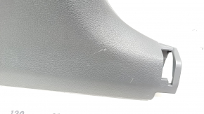 Center pillar trim lower right Hyundai Sonata 20 - gray, worn