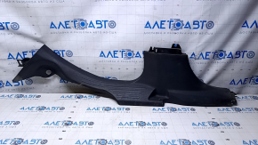 Door sill trim rear left Jeep Compass 17 - black, scratches