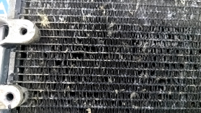 Air conditioner radiator condenser Lexus CT200h 11-17 painted, honeycombs are damaged