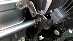 Driver's seat Hyundai Sonata 20-22 without airbag, electric, gray cloth, needs cleaning, broken fastener