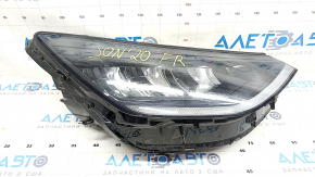Front right headlight complete Hyundai Sonata 20- LED, sand