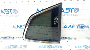Window blind glass rear right VW Tiguan 18- chrome, torn seal