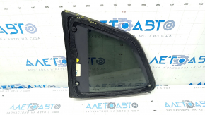Window blind glass rear right VW Tiguan 18- chrome, torn seal