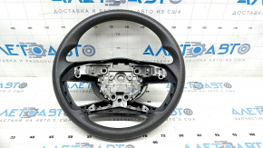 Naked steering wheel Hyundai Sonata 20-22 rubber, gray, worn