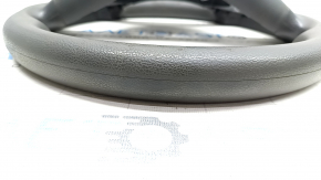 Naked steering wheel Hyundai Sonata 20-22 rubber, gray, worn