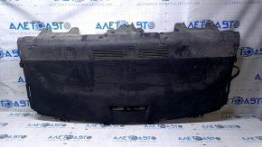 Rear shelf Hyundai Sonata 11-15 black, hybrid, scratches