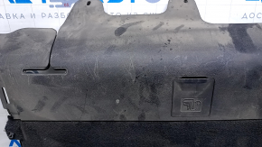 Rear shelf Hyundai Sonata 11-15 black, hybrid, scratches