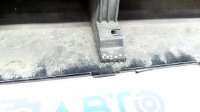 Left threshold Hyundai Sonata 20-22 complete, with seal, graphite, broken fasteners