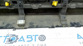 Right threshold Hyundai Sonata 20-22 complete, with seal, graphite, broken fasteners