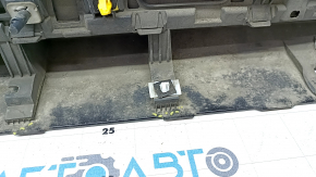 Right threshold Hyundai Sonata 20-22 complete, with seal, graphite, broken fasteners