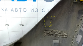Right threshold Hyundai Sonata 20-22 complete, with seal, graphite, broken fasteners