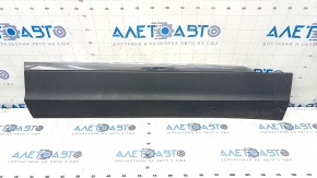 Door trim lower front right VW Tiguan 18- with chrome, structure, scratches, crack in fastening