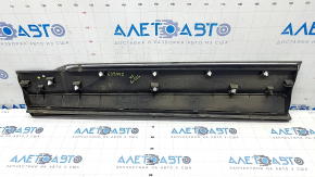Door trim lower front right VW Tiguan 18- with chrome, structure, scratches, crack in fastening
