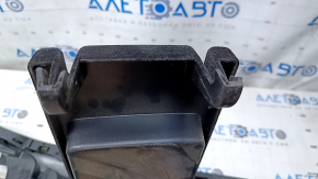 Console center armrest Dodge Durango 14-20 black, armrest 2 compartments, scratches, tear, broken mount