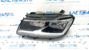 Headlight front left VW Tiguan 18 - bare halogen, LED DRL