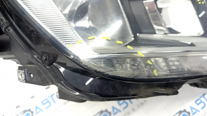 Headlight front right VW Tiguan 18 - bare halogen, LED DRL, sand, scratches