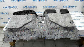 Front floor covering Honda CRV 23 - black, for cleaning