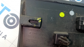 Door trim lower front right VW Tiguan 18- with chrome, structure, scratches, crack in fastening