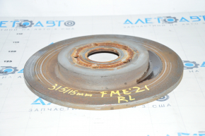 Rear left brake disc Ford Mustang Mach-E 21-23 rusty 315/15mm