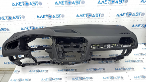 Torpedo front panel with AIRBAG VW Tiguan 18- black, rusty pyropatron