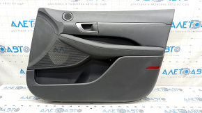 Door trim card front right Hyundai Sonata 20- gray, under the tweeter, bump, scratches