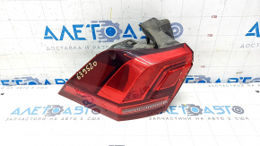 Light outer wing left VW Tiguan 18-usa, scratch