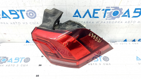 Light outer wing right VW Tiguan 18-usa, scratch