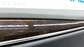 Door trim card front right BMW 5 G30 17-23 harman/kardon, black leather, scratches