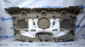 Rear shelf Honda Accord 13-17 beige, type 2, scratches
