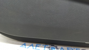 Door trim card front left BMW 5 G30 17-23 harman/kardon, black leather, scratches, broken fastener