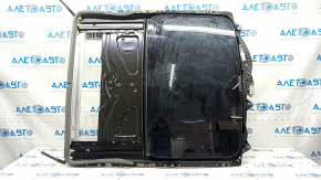 Sunroof assembly BMW 5 G30 17-23 black curtain, broken mount, needs cleaning