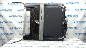Sunroof assembly BMW 5 G30 17-23 black curtain, broken mount, needs cleaning