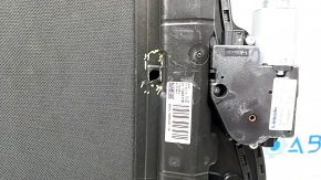 Sunroof assembly BMW 5 G30 17-23 black curtain, broken mount, needs cleaning