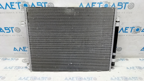Air conditioning radiator condenser VW Passat b8 16-19 USA 1.8T, 3.6T, honeycombs are crushed