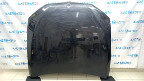 Hood bare BMW 5 G30 17-23 aluminum, black 475, sand