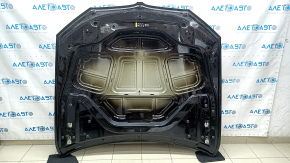 Hood bare BMW 5 G30 17-23 aluminum, black 475, sand