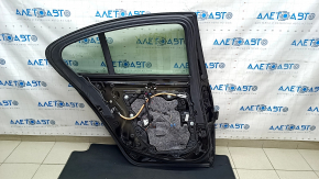 Door assembly rear left BMW 5 G30 17-23 black 475, keyless